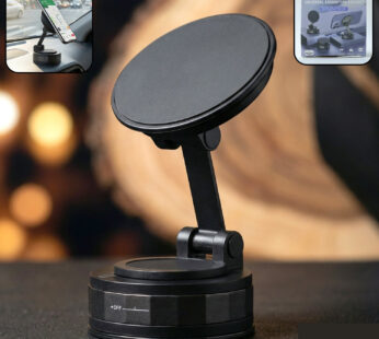 Mobile Phone Holder Stand – 360° Adjustable Magnetic Car & Desk Mount