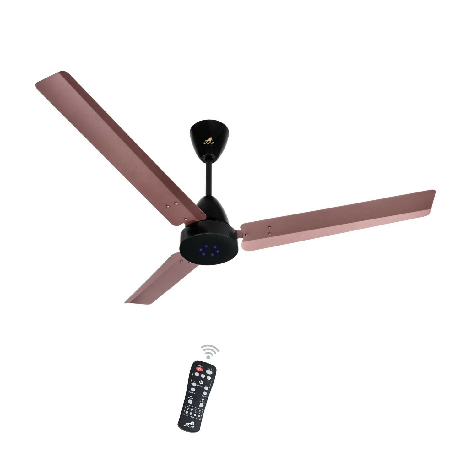 Premium Modern 900mm High-Speed BLDC Ceiling Fan with Remote & LED Light - Buy Online at Alikart