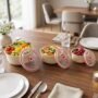 Premium Multipurpose Plastic Bowl Set with Vented Lids for Kitchen Storage (3 Pc Set) - Buy Online at Alikart
