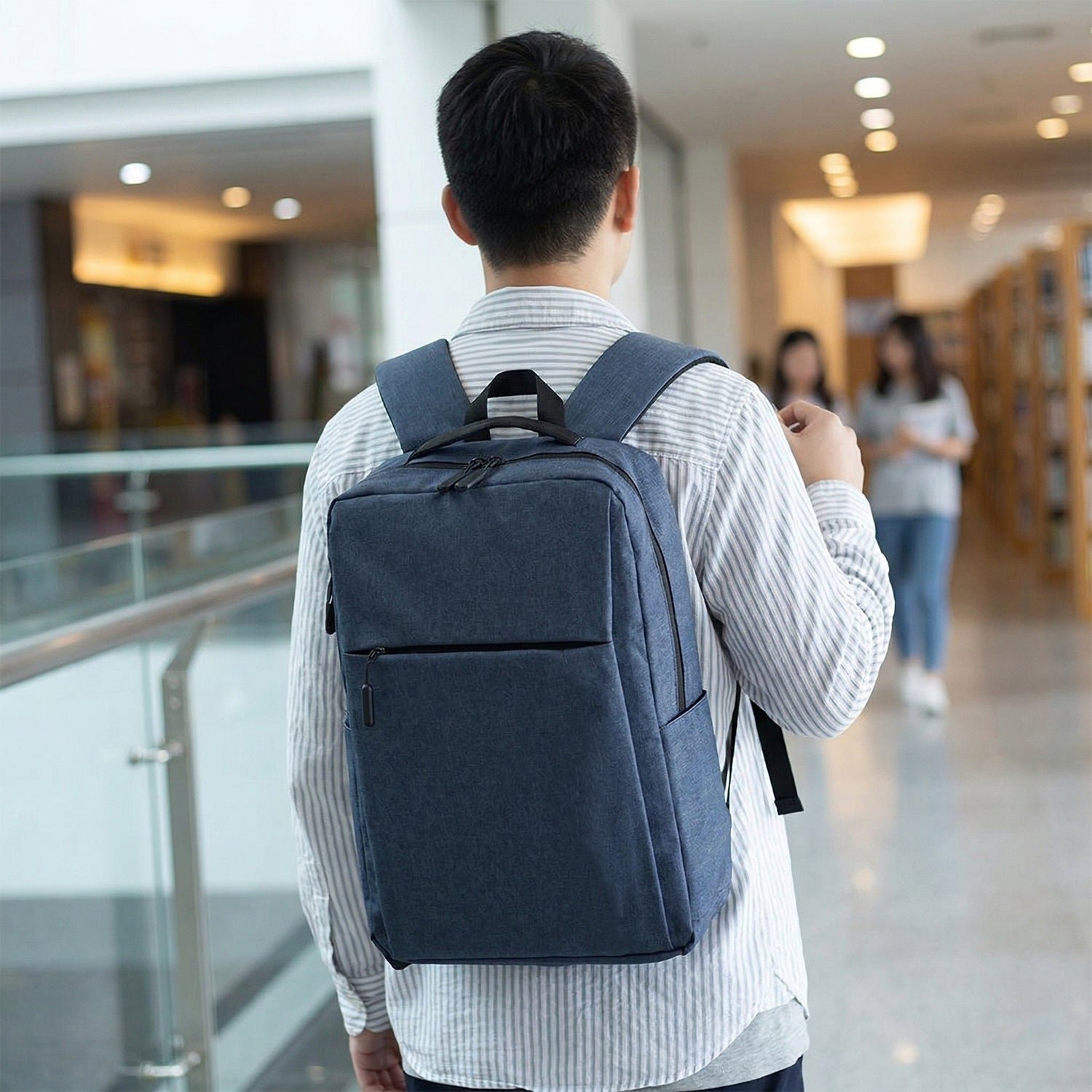 Multipurpose Travel Luggage Backpack with USB Port – Spacious & Secure - Detailed Feature View 2