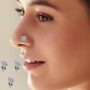 Premium Non-Piercing CZ Stone Nose Clip – Stylish Multi-Design Combo Pack - Buy Online at Alikart