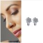 Premium Non-Piercing Nose Ring Set – Floral & Cuff Gold Silver CZ - Buy Online at Alikart
