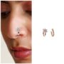 Premium Non-Piercing Nose Ring – Traditional & Modern Style Combo Pack - Buy Online at Alikart