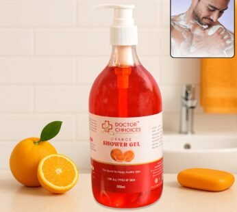 Orange Shower Gel – Hydrating Citrus Body Wash 500ml
