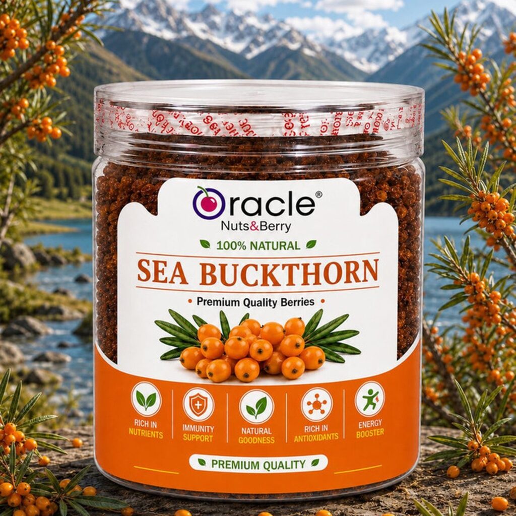 Premium Organic Dried Sea Buckthorn Berries – Premium Himalayan Superfood Snack 100g - Buy Online at Alikart
