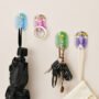 Premium Oval Shape 3D Wall Hook (Pack of 5 Pcs) - Buy Online at Alikart