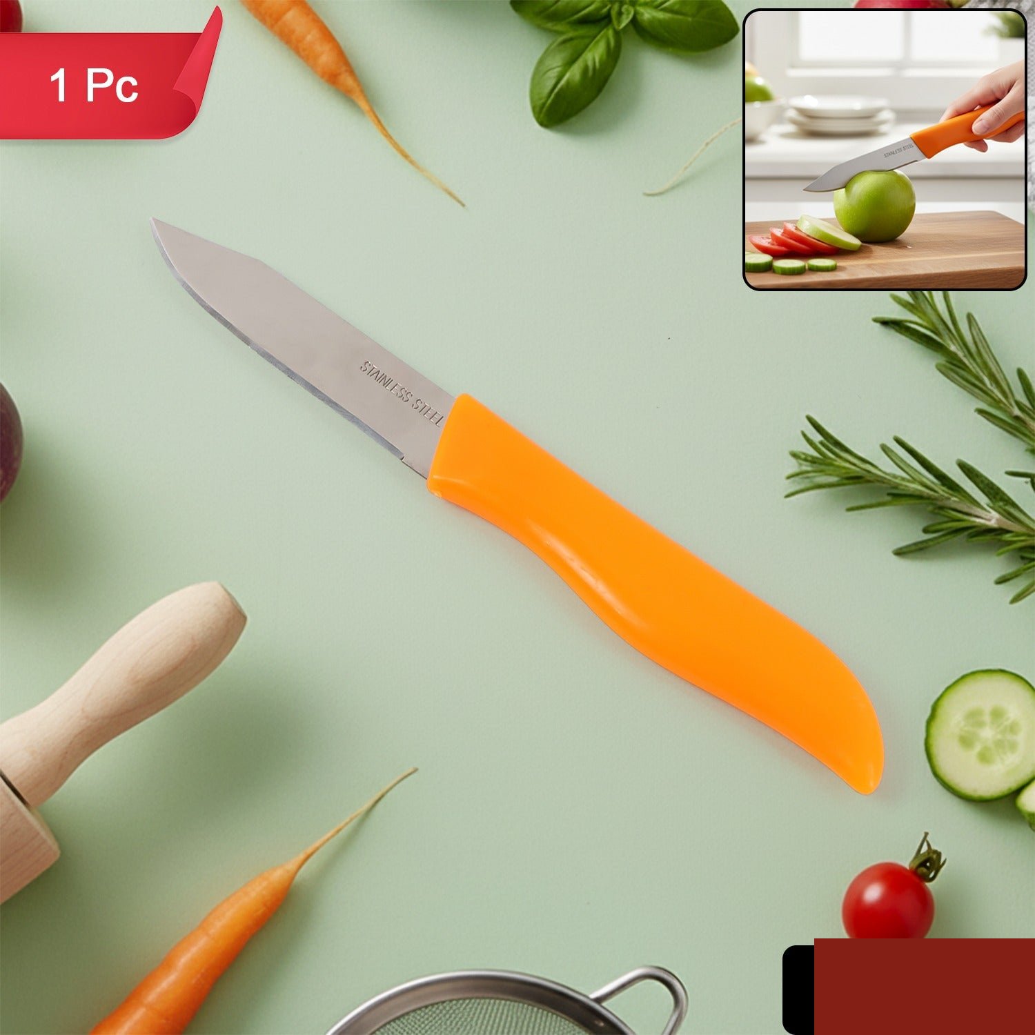 Paring Knife – Ultra-Sharp Stainless Steel Precision Cutter - Detailed Feature View 1