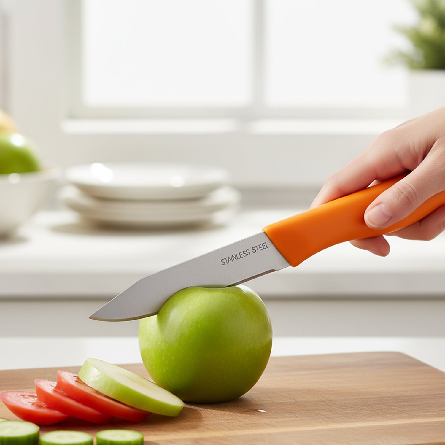 Paring Knife – Ultra-Sharp Stainless Steel Precision Cutter - Detailed Feature View 2