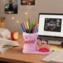 Premium Pen Holder Stand – Decorative Resin Desk Organizer for Home & Office - Buy Online at Alikart