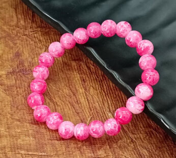 Pink Glass Bracelet – Lightweight & Elegant Indian Jewellery