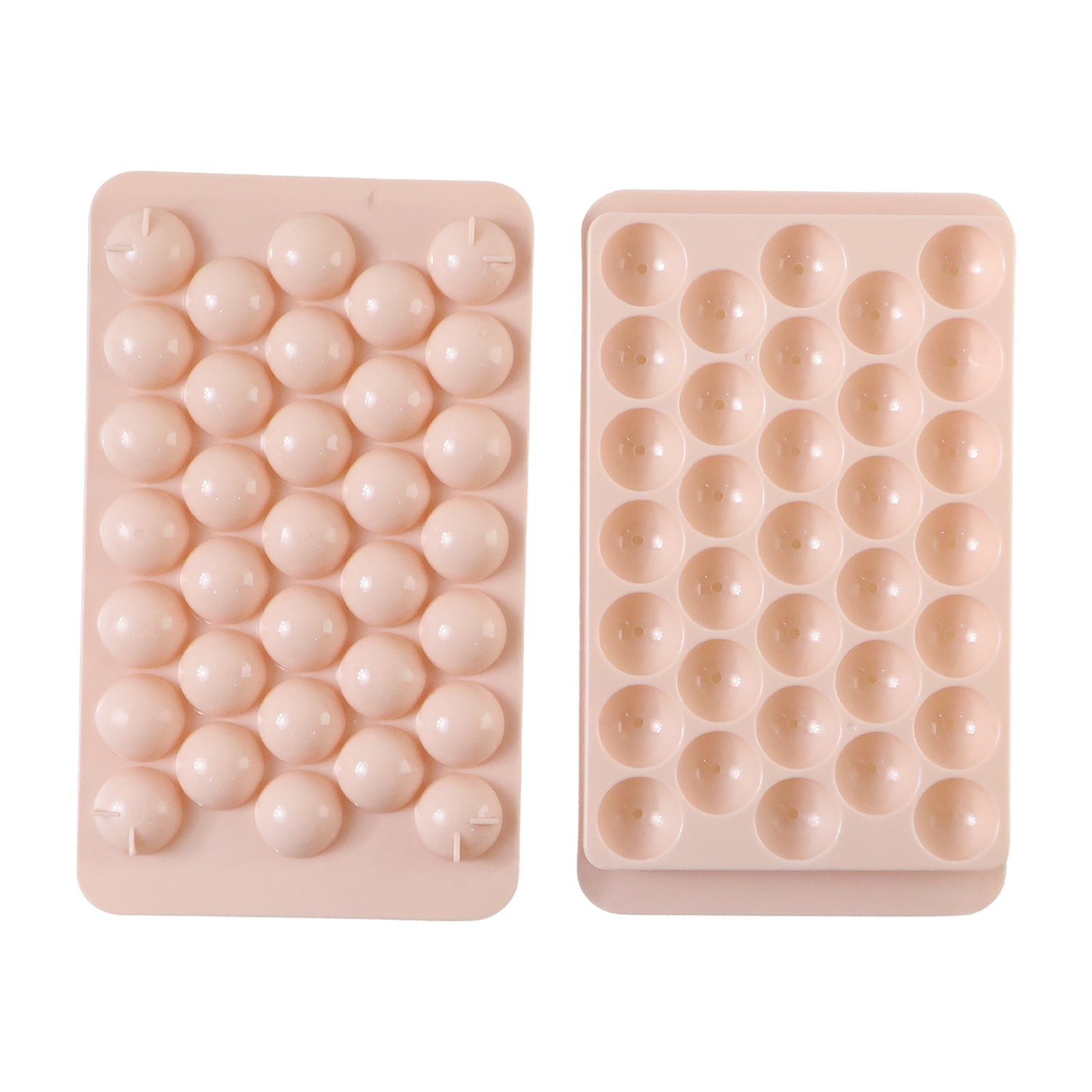 Plastic Ball Ice Cube Tray – Durable & Easy Release with Lid - Detailed Feature View 4