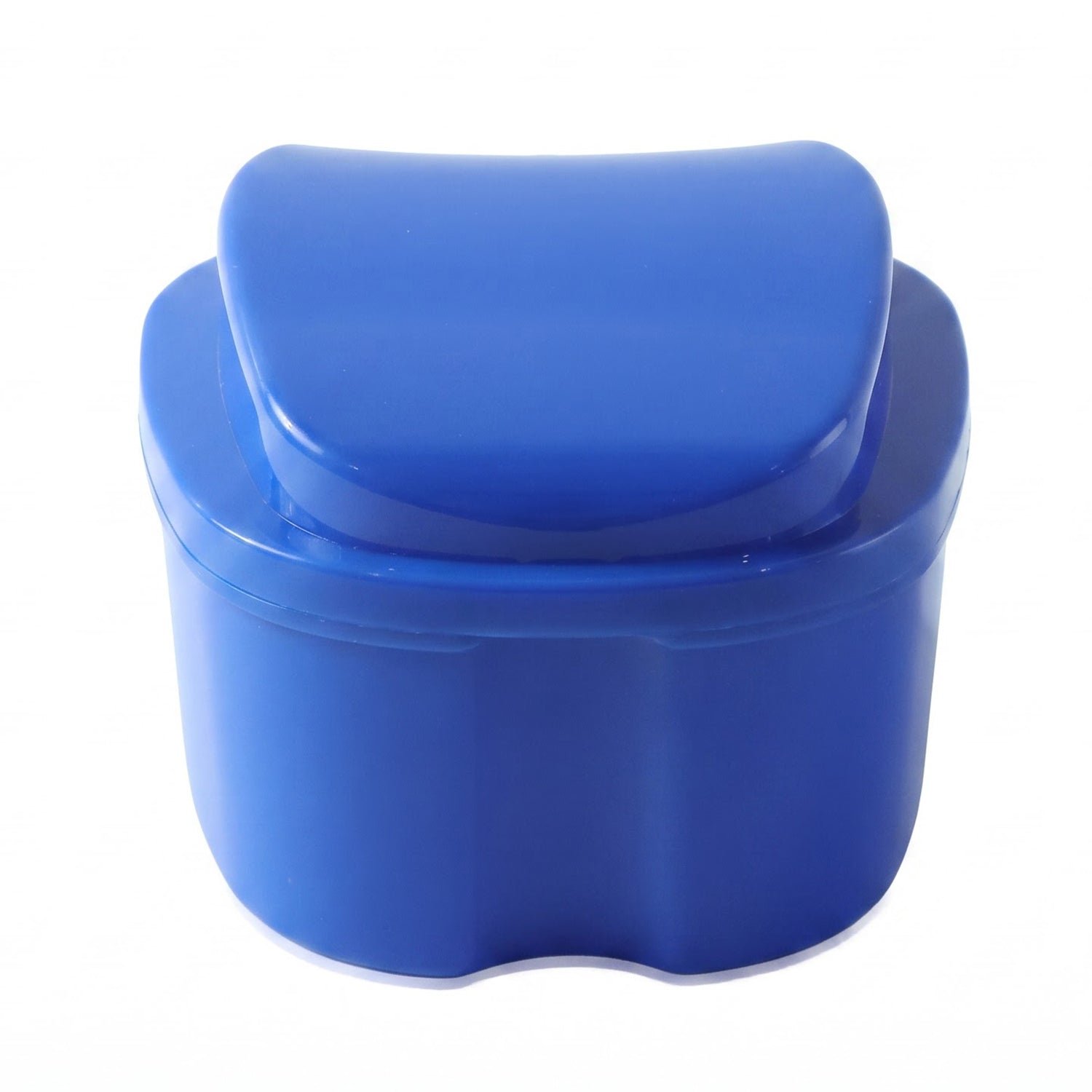 Plastic Denture Bath Cleaning Cup with Removable Strainer Basket and Lid - Detailed Feature View 4