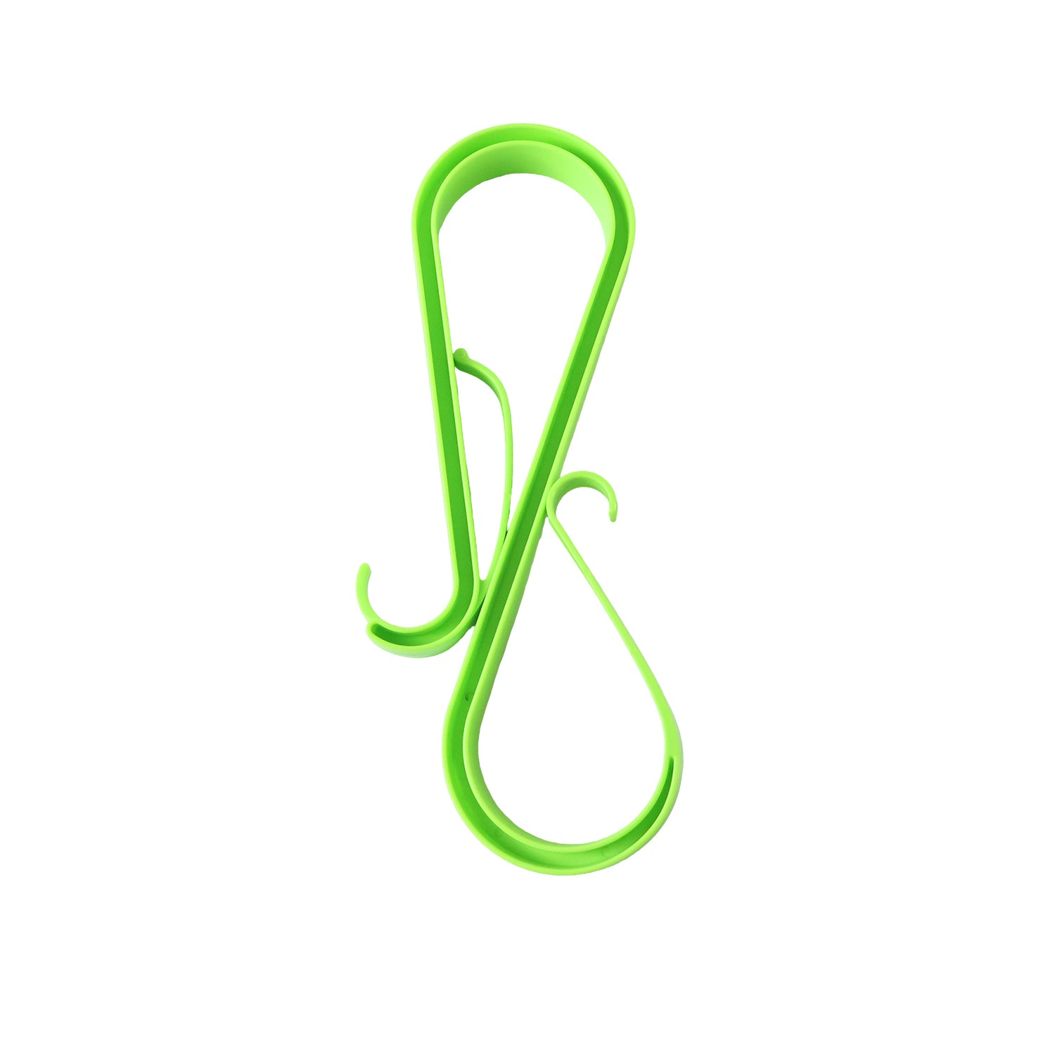 Plastic S Shape Multi Hook Hanger for Shoes Towels and Kitchen (1 Pc, Big Heavy) - Detailed Feature View 4