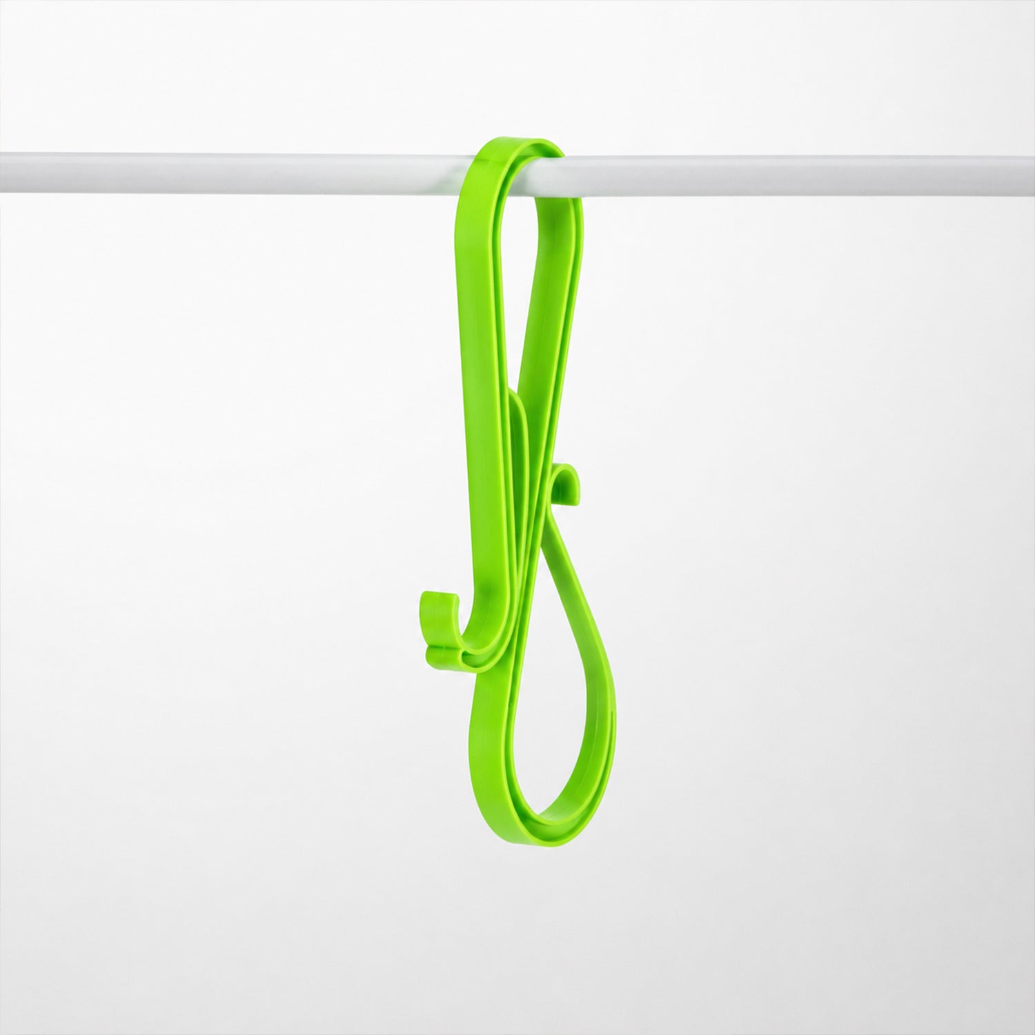 Plastic S Shape Multi Hook Hanger for Shoes Towels and Kitchen (1 Pc, Big Heavy) - Detailed Feature View 6