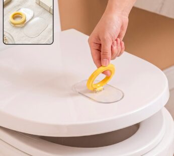 Plastic Toilet Seat Lifter Handle Hygienic Lid Cover Opener (1 Pc)