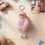 Premium Plush Doll Keychain – Soft Fur Ball Charm - Buy Online at Alikart