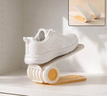 Portable Adjustable Shoe Storage Rack Space Saving Wardrobe Organizer Stand