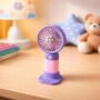 Premium Portable Mini Handheld Fan with Stand – 3 Speed Modes for Versatile Cooling - Buy Online at Alikart