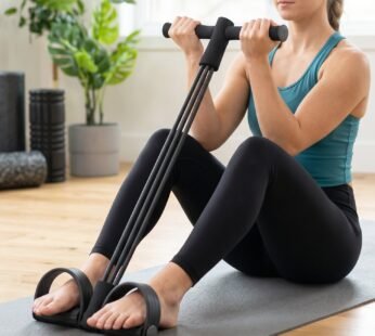 Portable Pull Rope Resistance Exerciser – Full Body & Compact