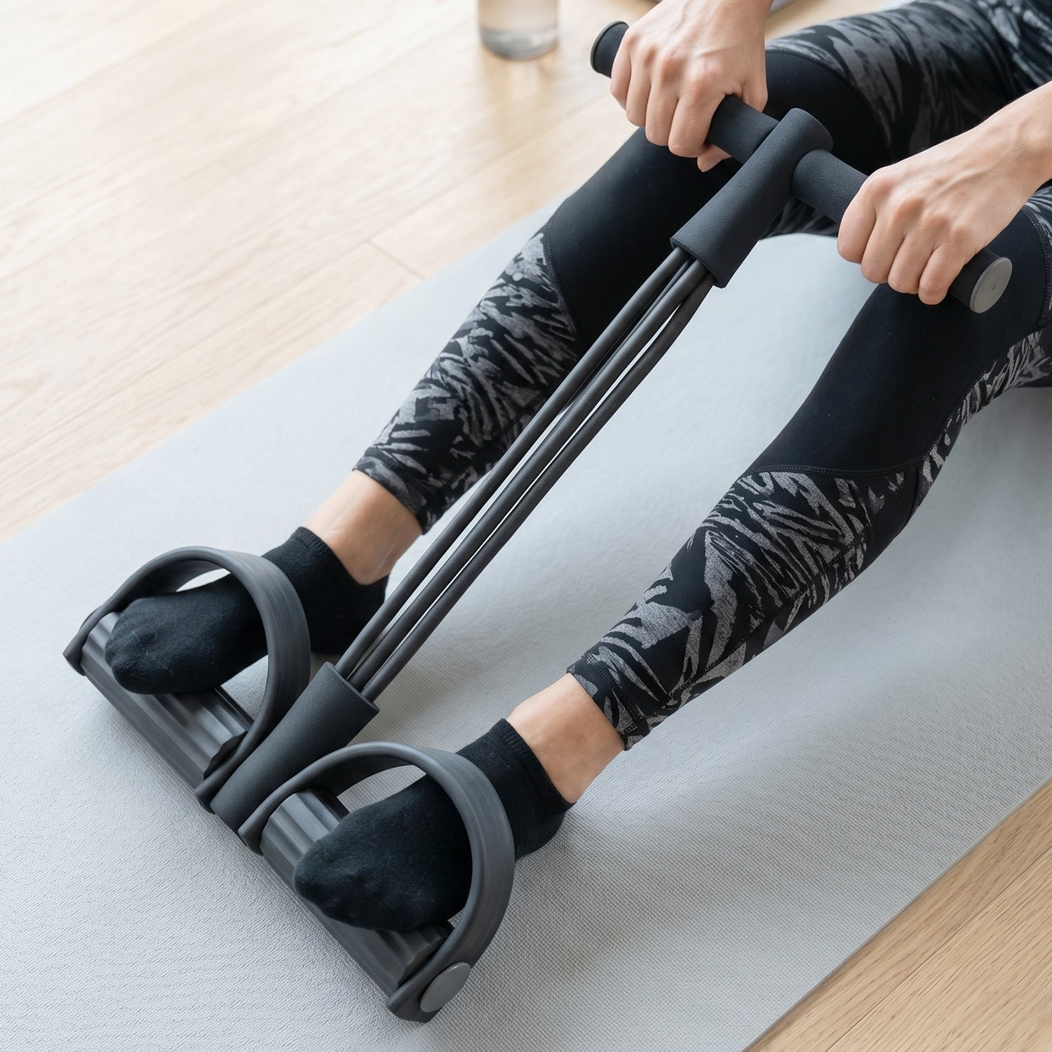 Portable Pull Rope Resistance Exerciser – Full Body & Compact - Detailed Feature View 2