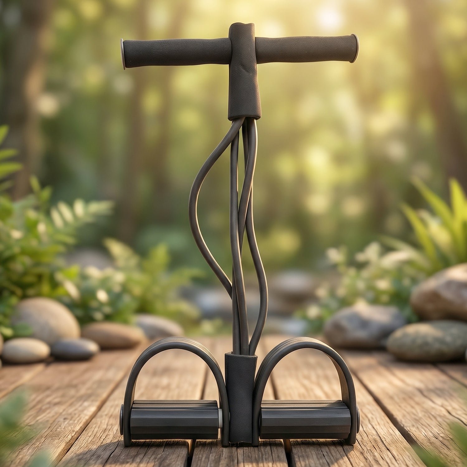 Portable Pull Rope Resistance Exerciser – Full Body & Compact - Detailed Feature View 5