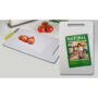 Premium Premium Compact Plastic Cutting Board - Durable Multi-Functional Kitchen Chopping Block (25 x 16 cm) - Buy Online at Alikart