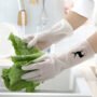 Premium Premium Latex Household Cleaning Gloves - Durable Medium-Sized Protection - Buy Online at Alikart