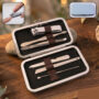 Premium Professional 6-in-1 Manicure & Pedicure Grooming Kit with Travel Case - Buy Online at Alikart