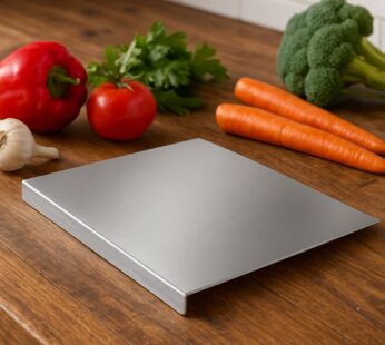 Professional Grade Stainless Steel Culinary Cutting Board – Heavy-Duty & Hygienic Food Prep Surface