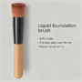 Premium Professional Liquid Foundation Brush – Premium Soft Bristle Makeup Applicator with Ergonomic Wooden Handle - Buy Online at Alikart