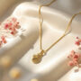 Premium Radiant Teardrop Swirl Pendant Necklace with Shimmering Accents - Buy Online at Alikart