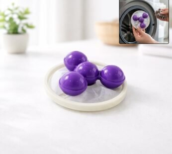 Reusable Washing Machine Lint Remover Ball – Big Size, Mesh Filter