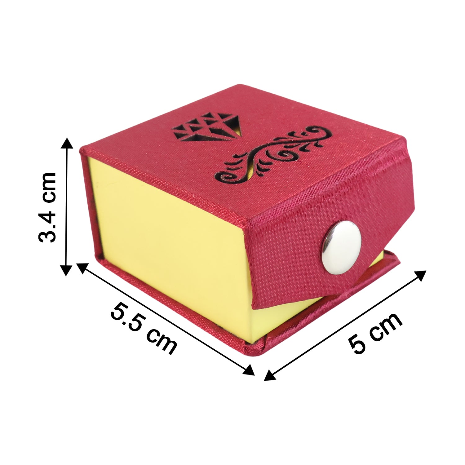 Ring Gift Box – Premium Elegant Presentation with Velvet Cushion - Detailed Feature View 5