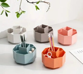 Rotating Desktop Stationery Storage Box