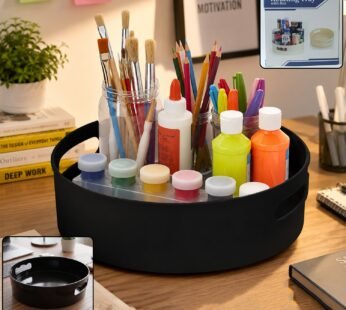 Rotating Storage Tray – 360 Degree Turntable Organizer for Kitchen