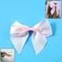 Premium Satin Hair Bow Clip – Stylish & Comfortable Hair Accessory - Buy Online at Alikart