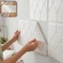 Premium Self Adhesive 3D Foam Wall Panel – Easy Install & Stylish Texture - Buy Online at Alikart