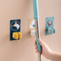 Premium Self Adhesive Mop Holder – Wall Mounted Organiser | Velvet Organizers - Buy Online at Alikart