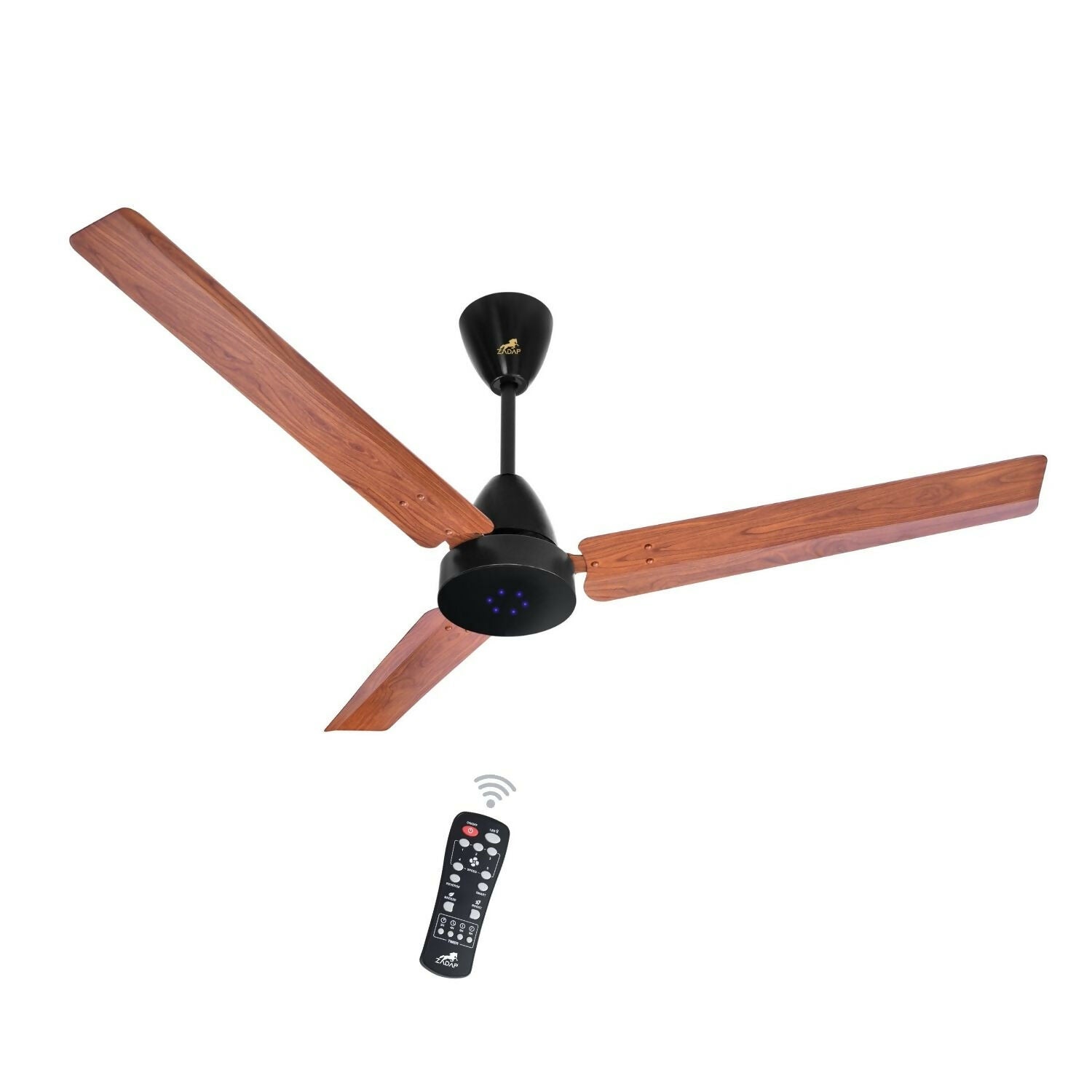 Premium Silent 900mm High-Speed BLDC Ceiling Fan with Remote & LED Light - Buy Online at Alikart