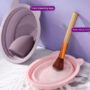 Premium Silicone Makeup Brush Cleaning Folding Tray - Buy Online at Alikart