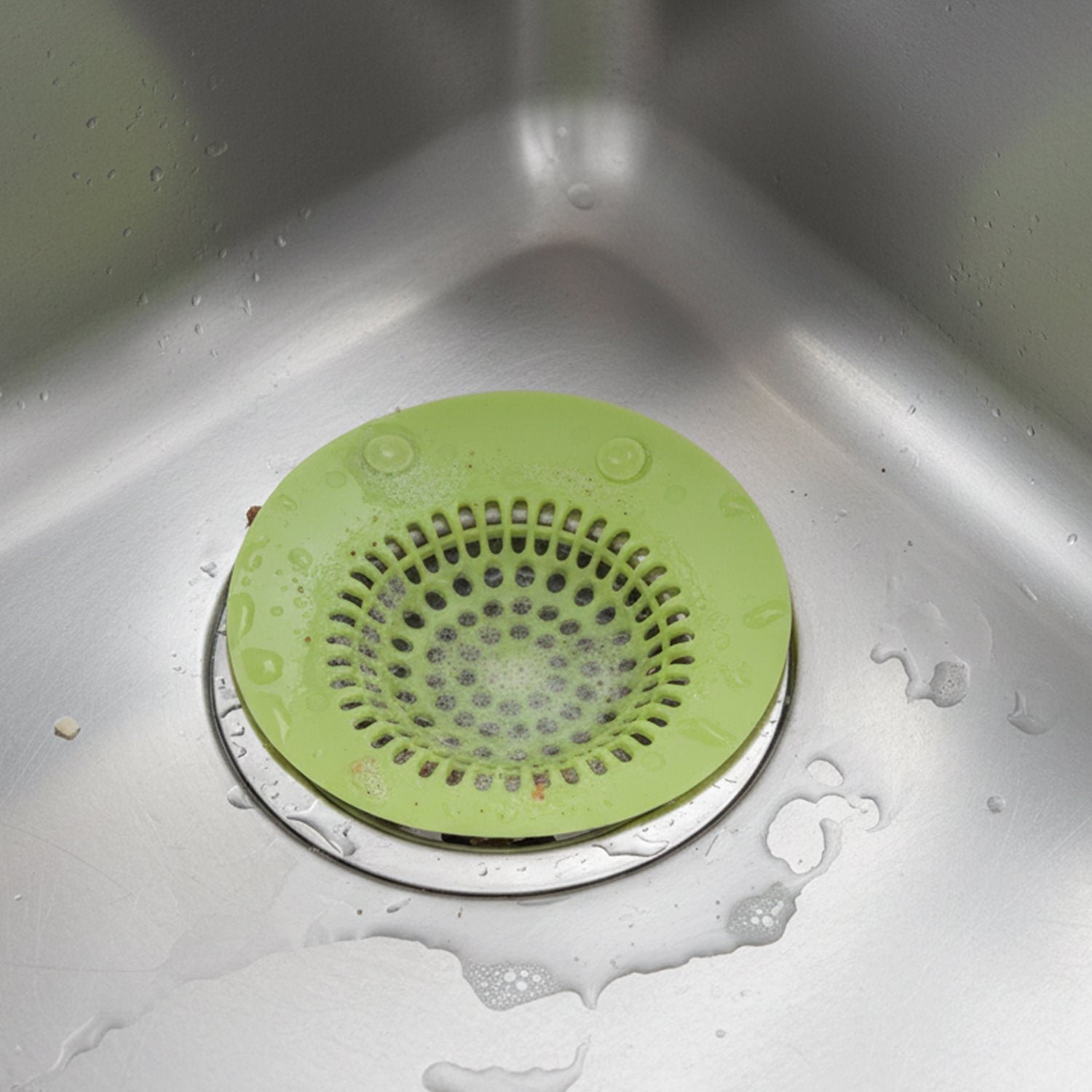 Silicone Sink Drain Strainer – Flexible Anti-Clog Food & Hair Filter - Detailed Feature View 3