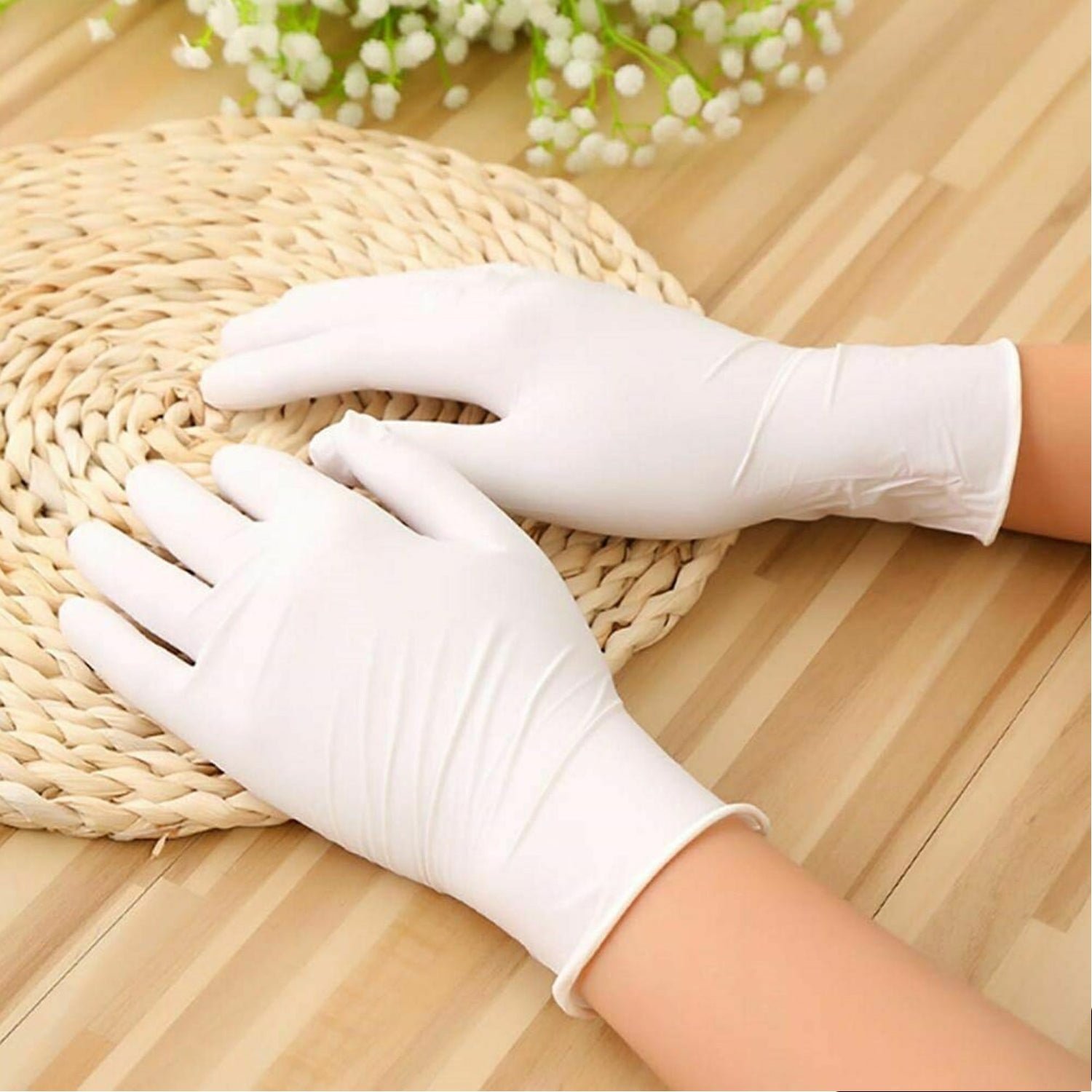 Small Kids Dishwashing Gloves – Soft Reusable Latex Set - Detailed Feature View 3