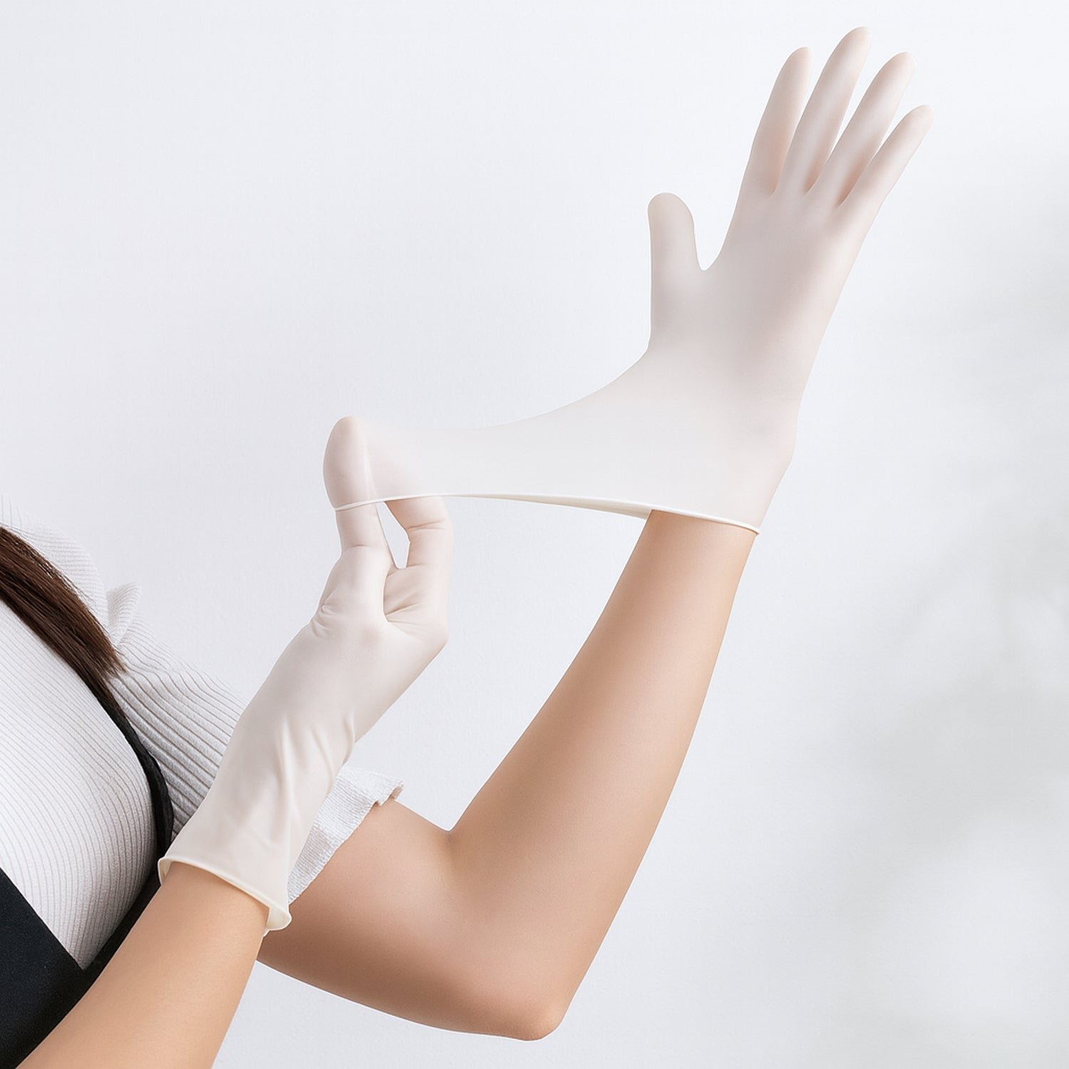 Small Kids Dishwashing Gloves – Soft Reusable Latex Set - Detailed Feature View 5