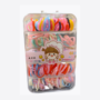 Premium Soft Pastel Elastic Hair Ties – Gentle No-Snag Ponytail Holders for All Ages - Buy Online at Alikart