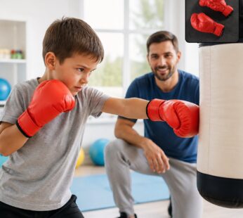 Sports Training Boxing Gloves with Padded Wrist Support for Men and Women