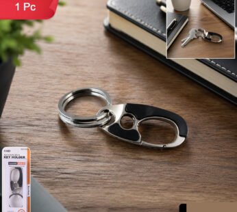 Stainless Steel Carabiner Keychain – Secure Lock & Compact Design