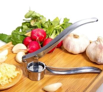 Stainless Steel Garlic Press – Rust-Proof & Easy Clean | Indo Glow