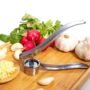 Premium Stainless Steel Garlic Press – Rust-Proof & Easy Clean | Indo Glow - Buy Online at Alikart