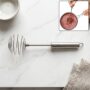 Premium Stainless Steel Large Round Spring Whisk – Durable Kitchen Tool - Buy Online at Alikart