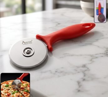 Stainless Steel Pizza Cutter – Sharp Slicer with Comfortable Handle